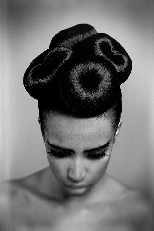 Chignon design